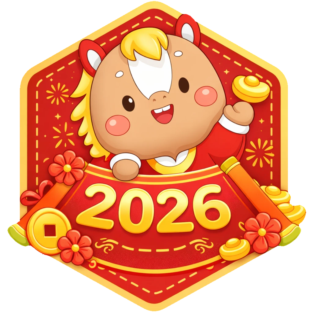 徽章-【2026】马年快乐-风领论坛网